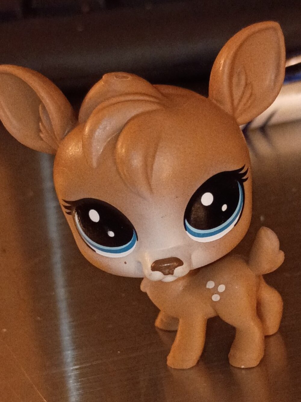 Littlest Pet Shop (#3-115) Shreya Scrapper Deer